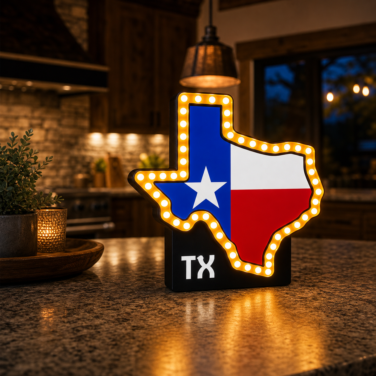 Texas LED Light Box