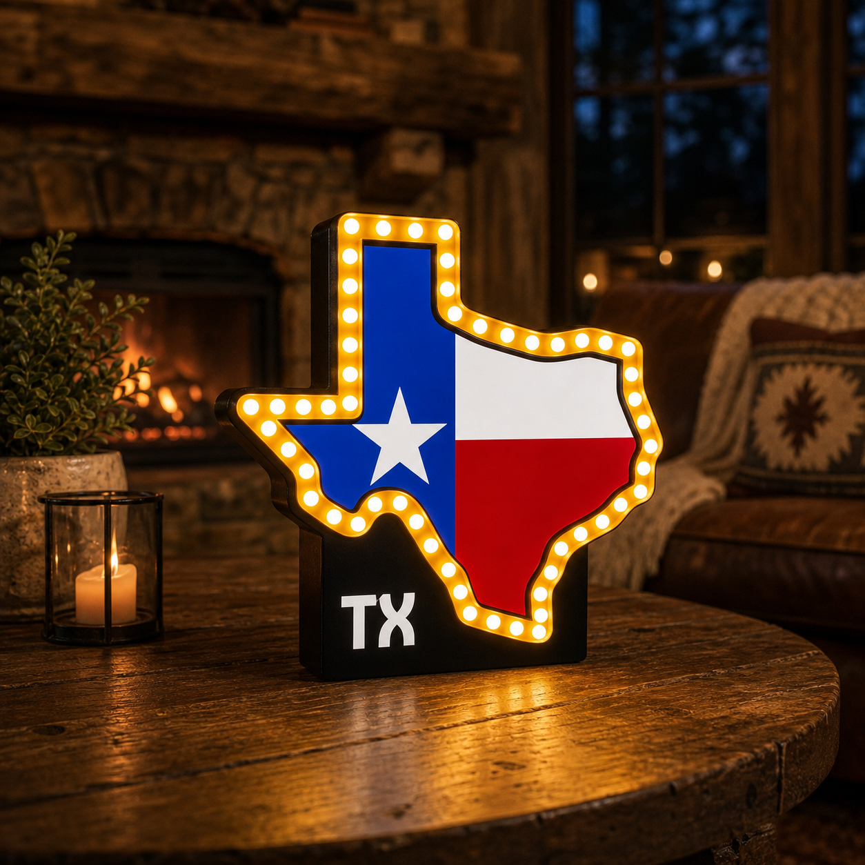 Texas LED Light Box