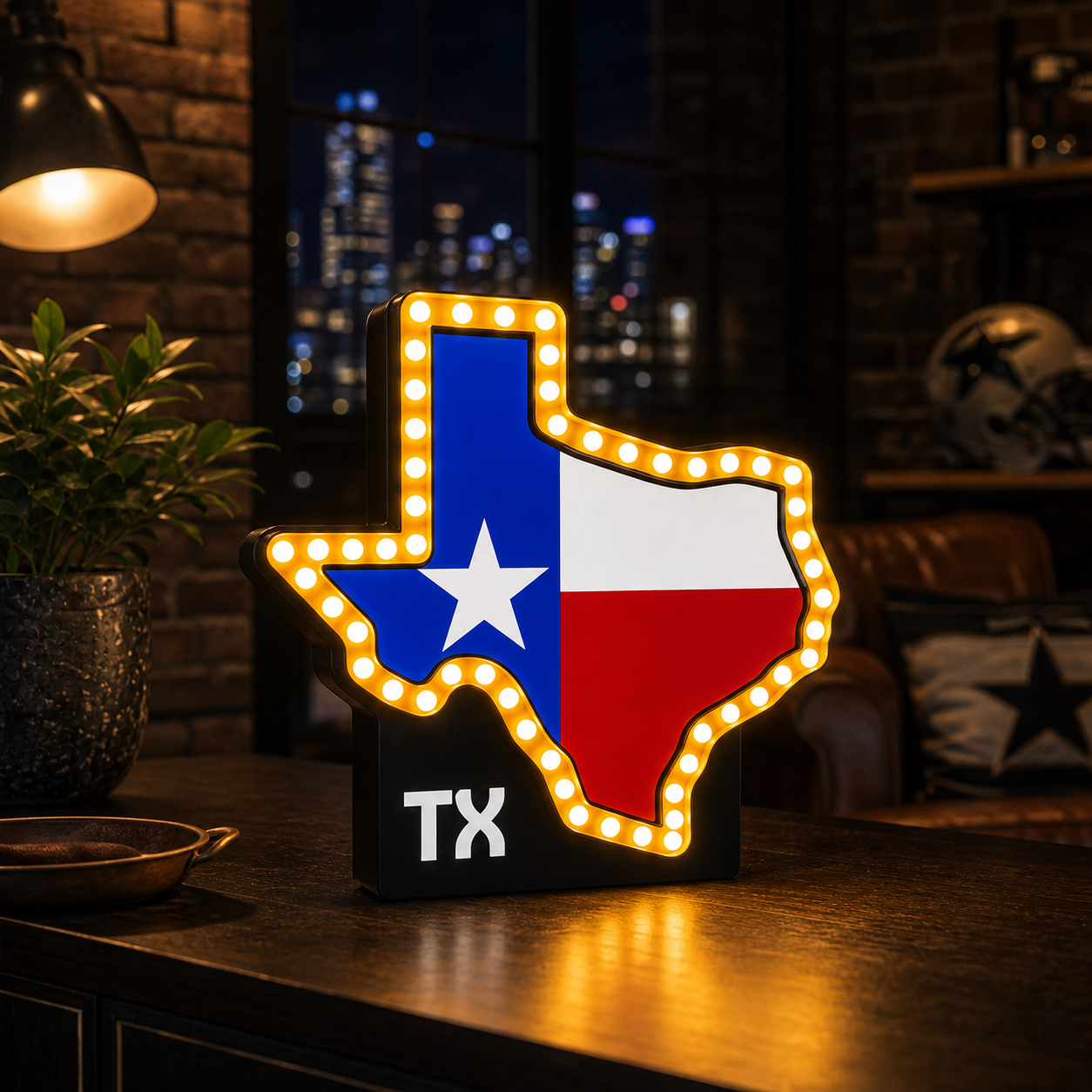 Texas LED Light Box