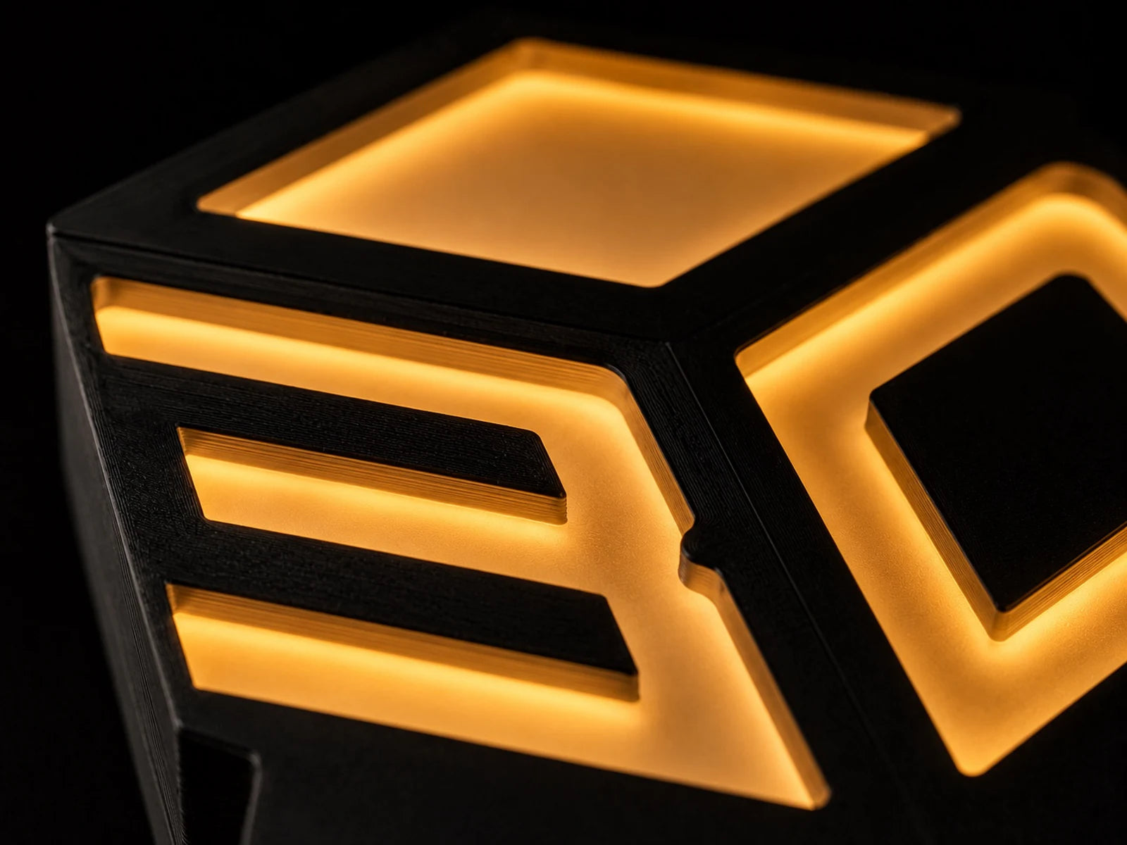 LED glow detail